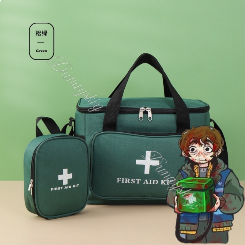 Groene EHBO-tas, film Bryan ha - First Aid Bag Kit recensie en prijs
