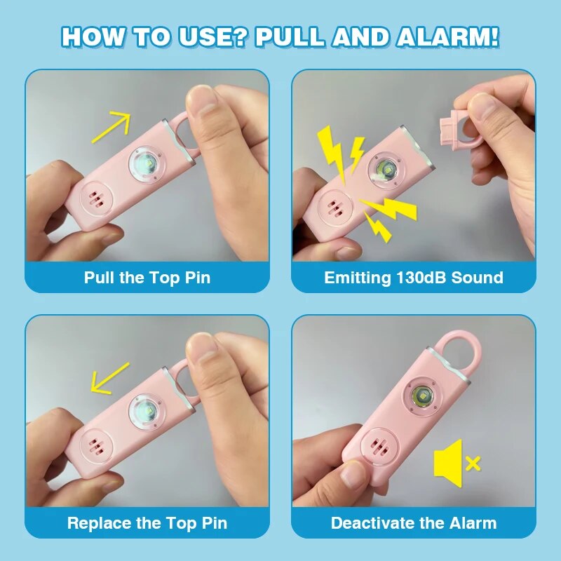 He Original Personal Safety Si - Personal Alarm Keychain recensie en prijs