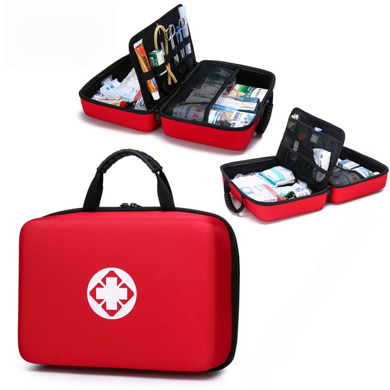 Draagbare EHBO-koffer met hard - First Aid Bag Kit recensie en prijs